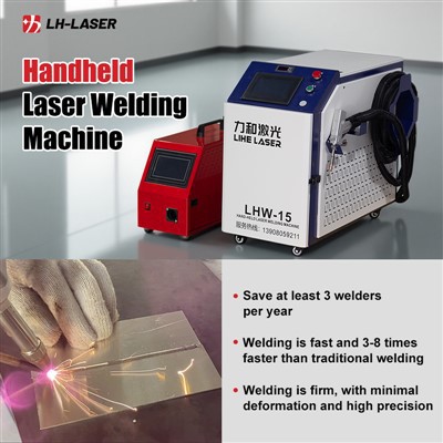 3000W prenosni laserski varilni stroj Aluminij